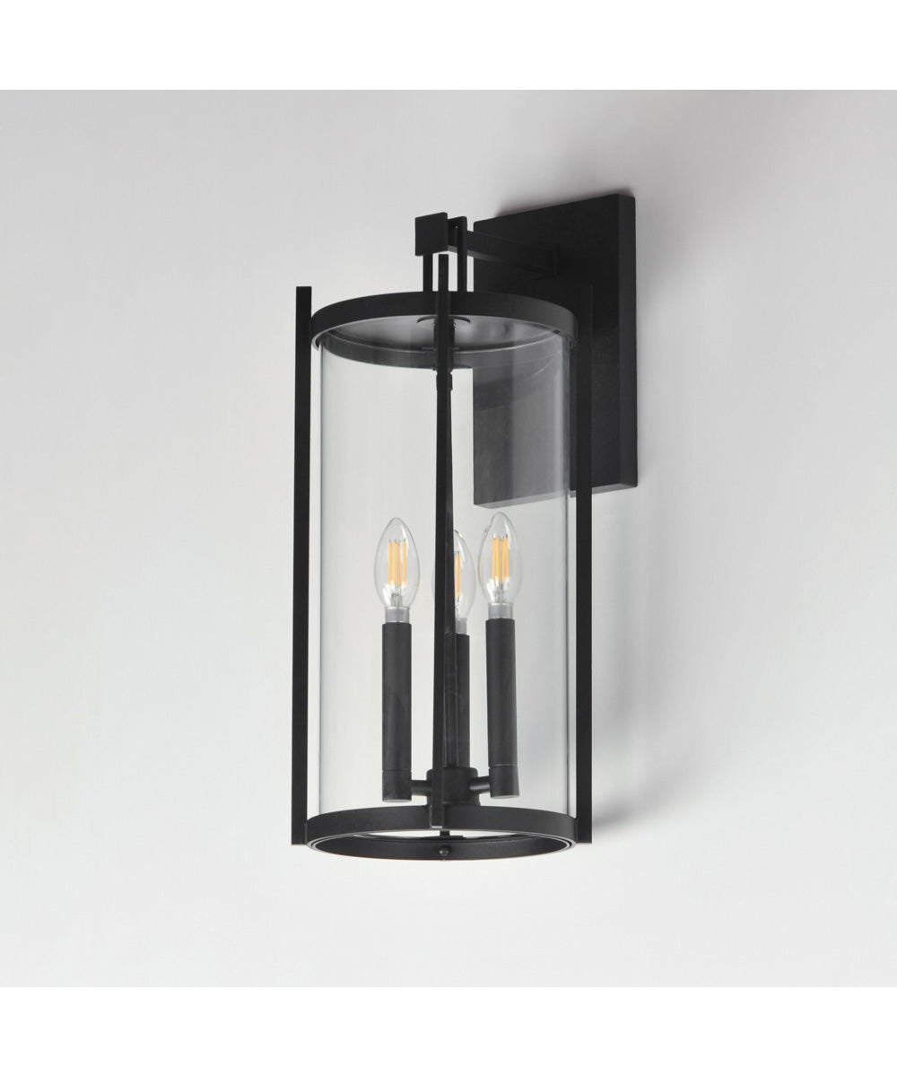 Belfry 3-Light Wall Sconce Black