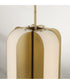 Marcell 4-Light Pendant Aged Brass