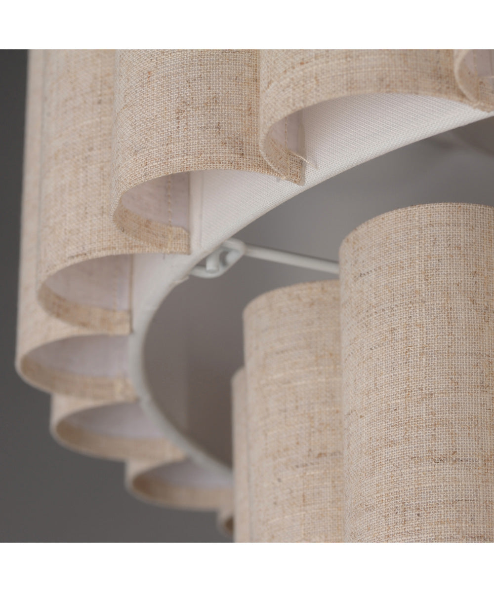 Penelope 4-Light Pendant Natural Aged Brass