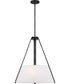 Brewster 3-Light Pendant Black