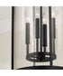 Davis 4-Light Pendant Espresso and Brass