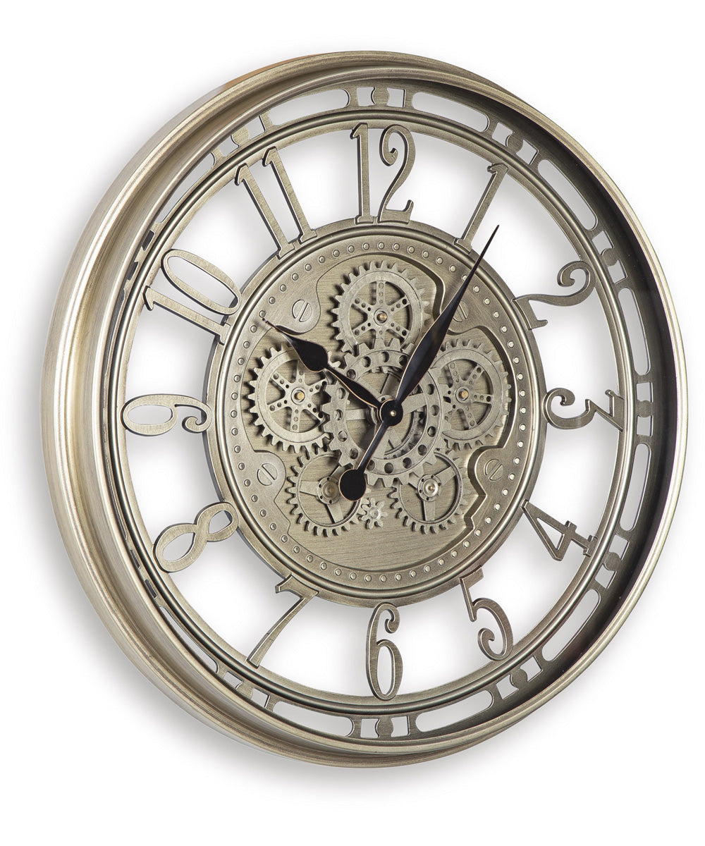 Gilover Wall Clock Champagne