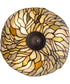 16" Wide Willow Jadestone Flush Mount