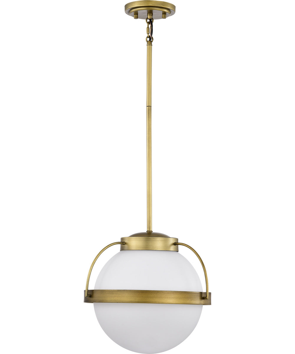 Lakeshore 1-Light Pendant Natural Brass