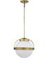 Lakeshore 1-Light Pendant Natural Brass