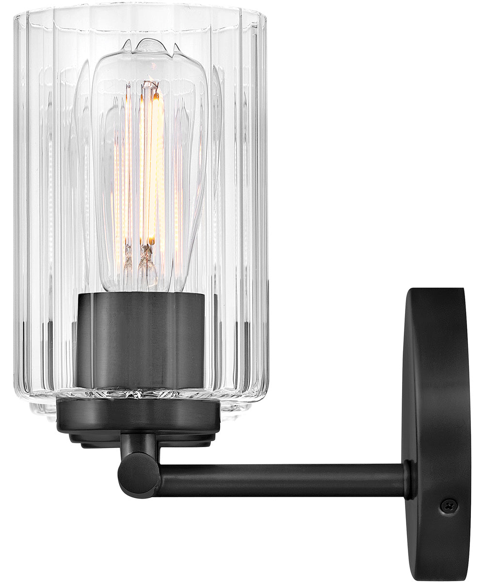 Leta 3-Light Medium Three Light Vanity in Black