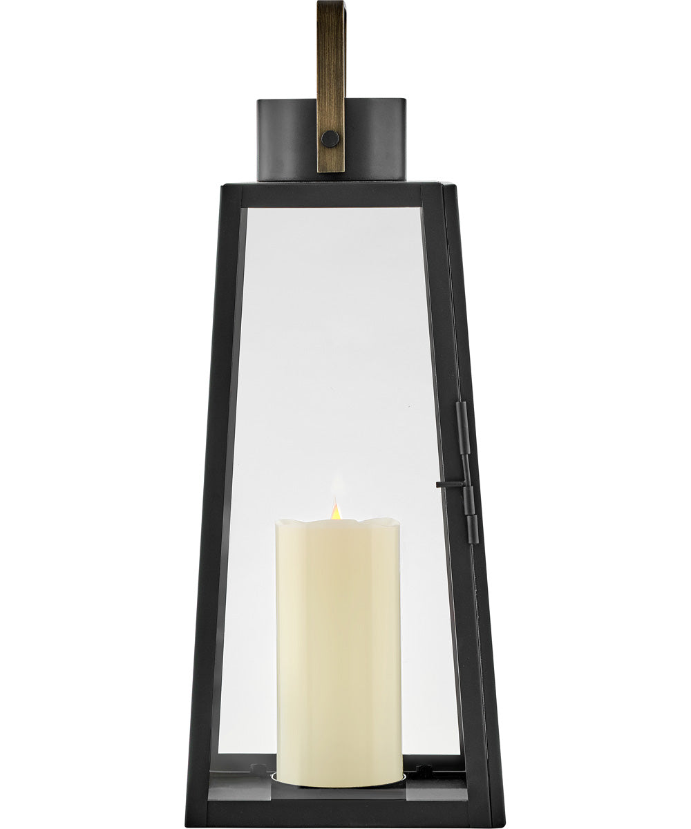 Hugh Medium Decorative Lantern in Black