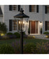 Farley 3-light Outdoor Post Light Matte Black