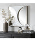 New Moon Mirrored Wall Decor