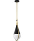 Admiral 1-Light Pendant Matte Black