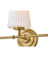 McKenna 3-Light Medium Three Light Vanity in Lacquered Brass