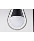 Admiral 1-Light Pendant Matte Black