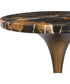 Karnes Dark Marble Drink Table