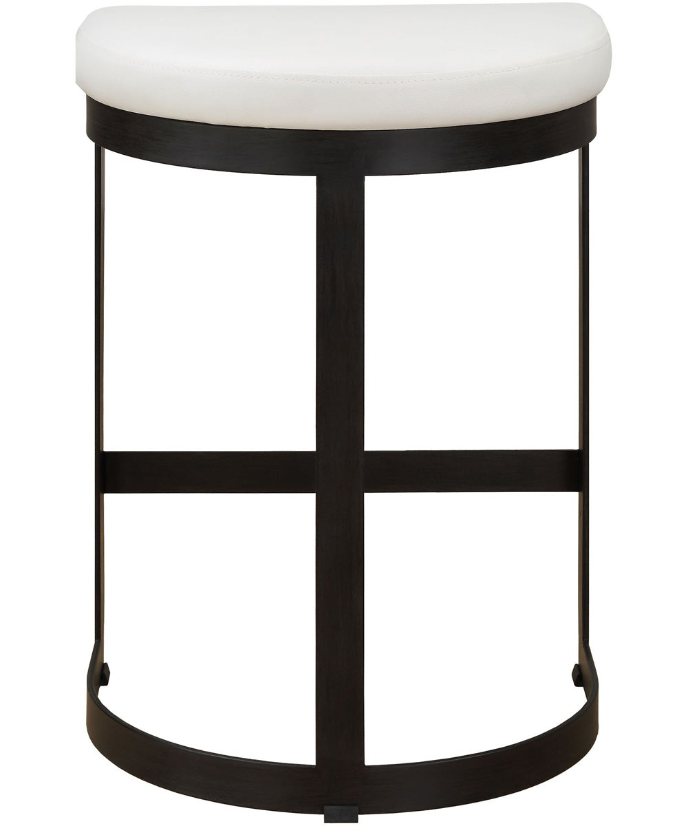 Ivanna White Counter Stool