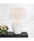 Reyna Chalk White Table Lamp