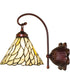 8" Wide Willow Jadestone Wall Sconce
