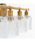 Meriam 4-light Bath Vanity Light Brushed Brass