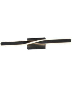 Pirouette 32 inch LED Bath Vanity 5CCT Black