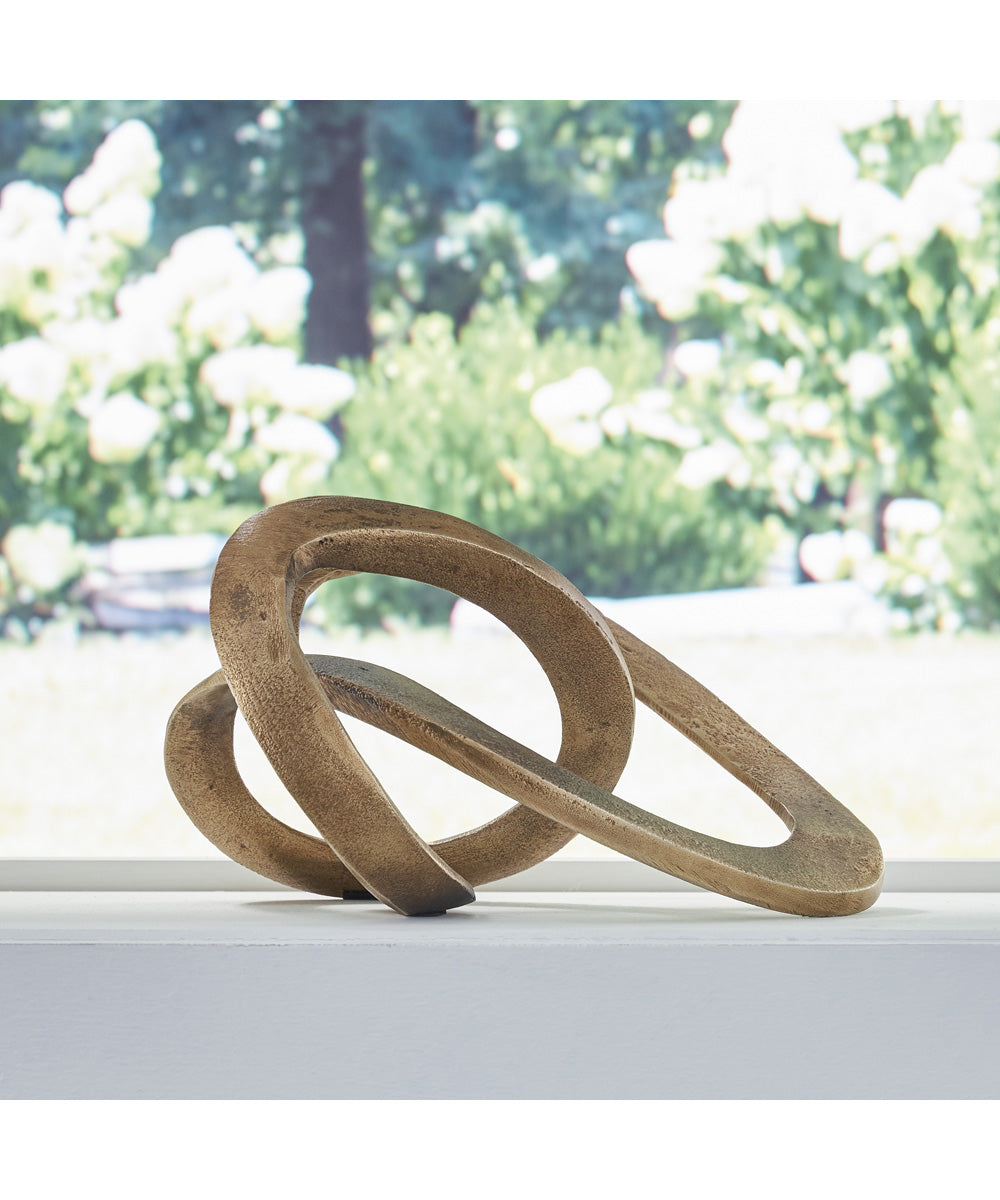 Dunnruck Sculpture Antique Brass