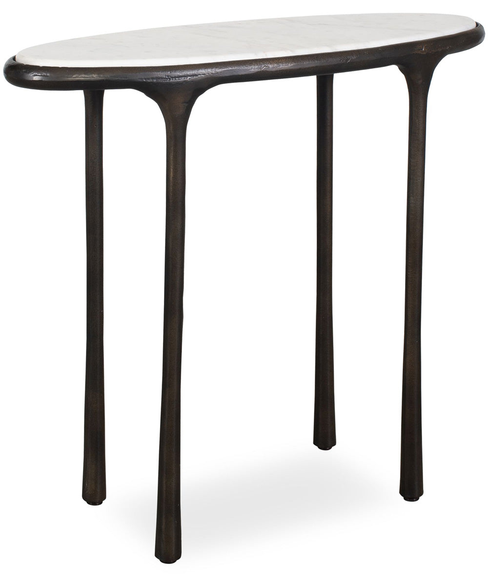 Ata Dark Bronze Accent Table