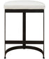 Ivanna White Counter Stool