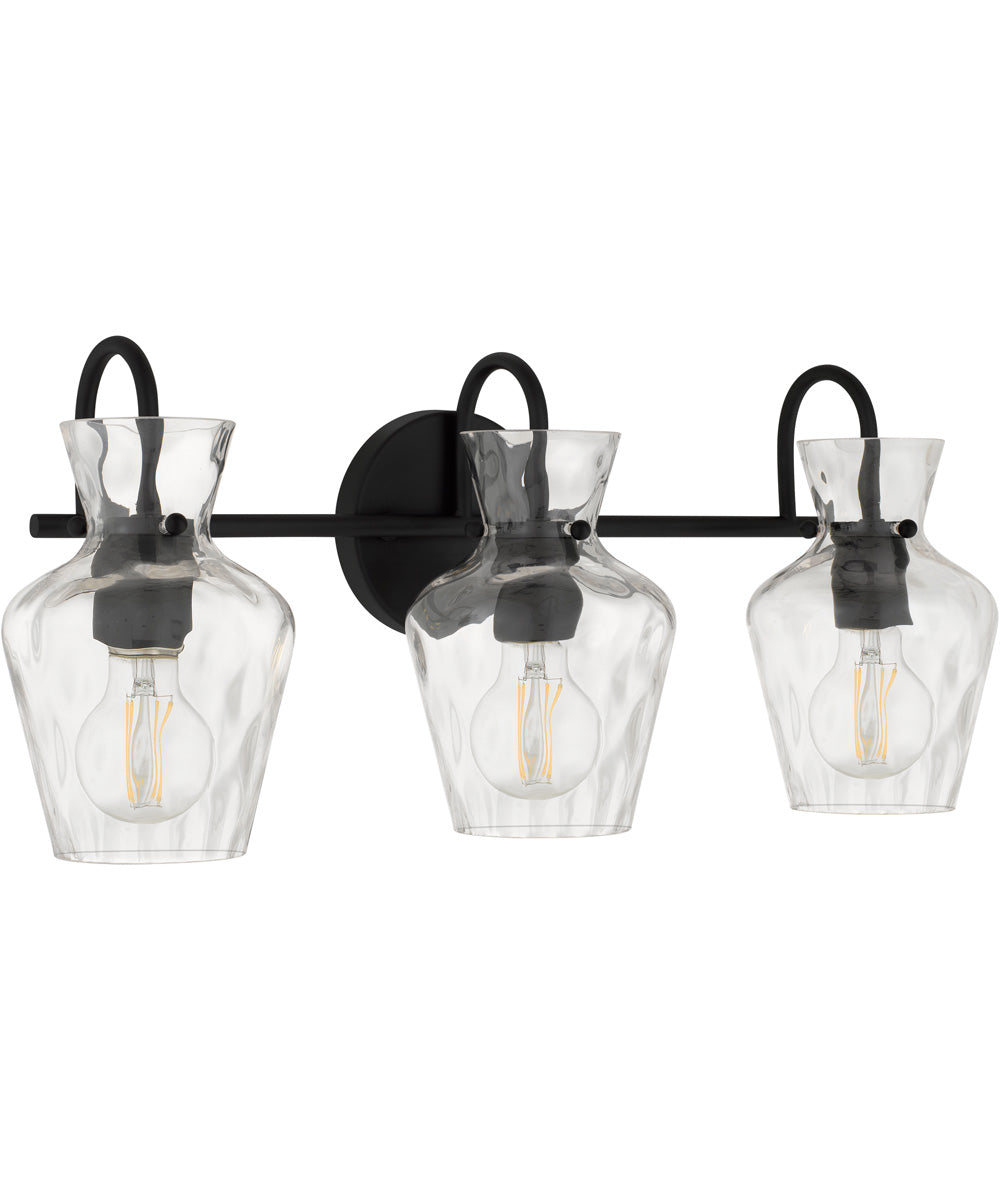 Hollis 3-light Bath Light Matte Black