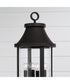 Bridger 4-Light Outdoor Post-Lantern Black