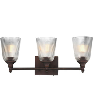 Julip 3-Light Bath Vanity Dark Bronze