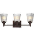Julip 3-Light Bath Vanity Dark Bronze