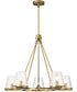 Valentine 5-Light Chandelier Vintage Brass