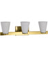 Royale 3-Light Vanity & Wall Burnished Brass