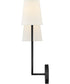 Cora 2-Light Large Two Light Sconce in Black