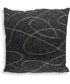 Loopy Loop Outdoor Onyx Pillow