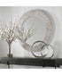 Repose Whitewash Round Mirror