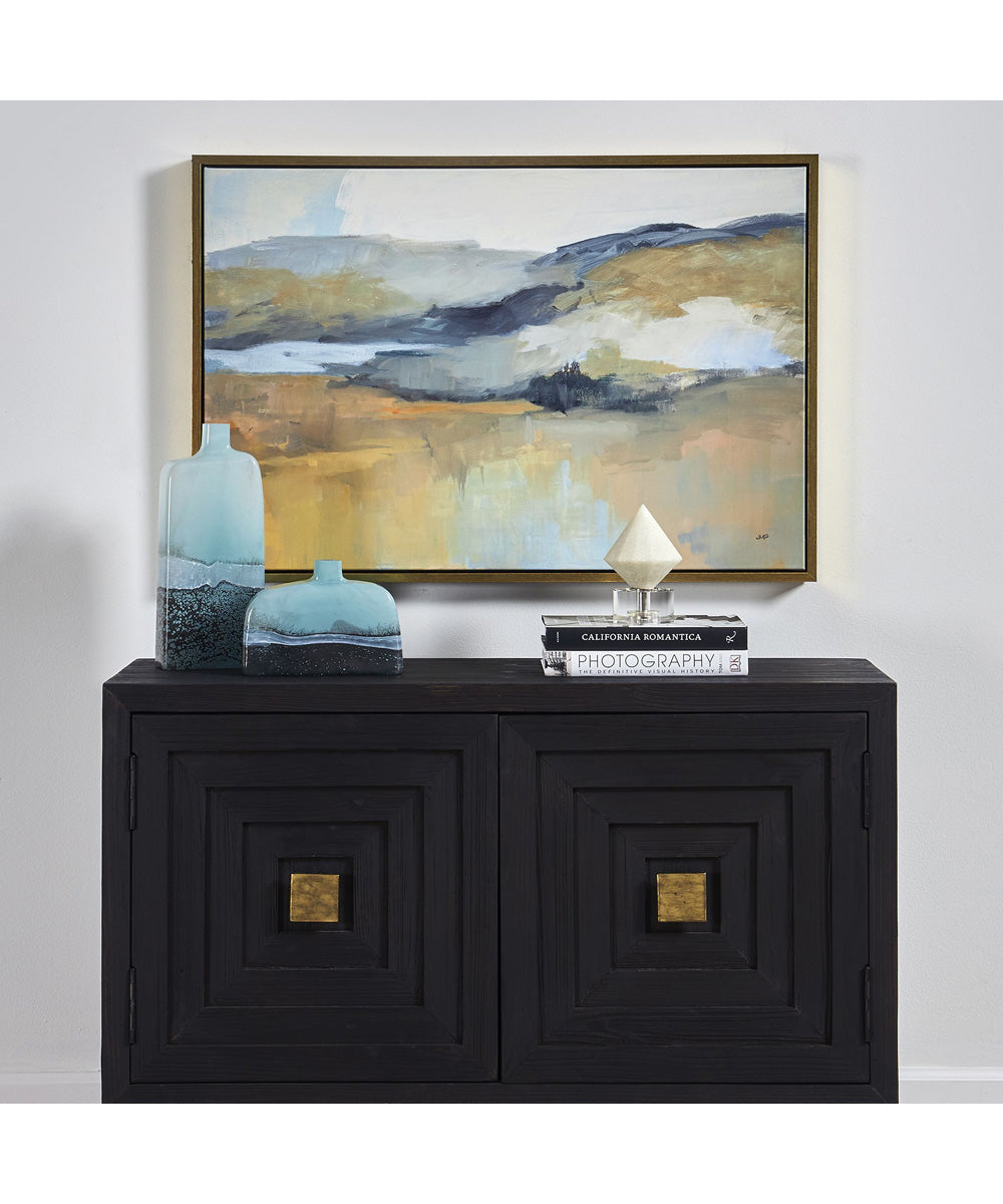 Folded Hills Framed Landscape Art