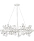 Lolli 12-Light Medium Single Tier Chandelier in Textured Plaster