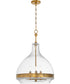 Tilbrook 3-light Pendant Brushed Brass