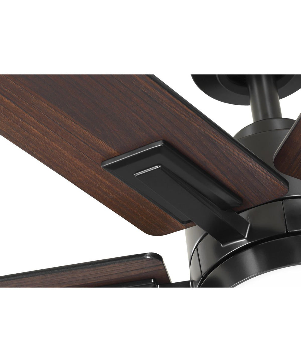 Dallam 60 in. 6-Blade Ceiling Fan with Integrated CCT-LED Light Matte Black