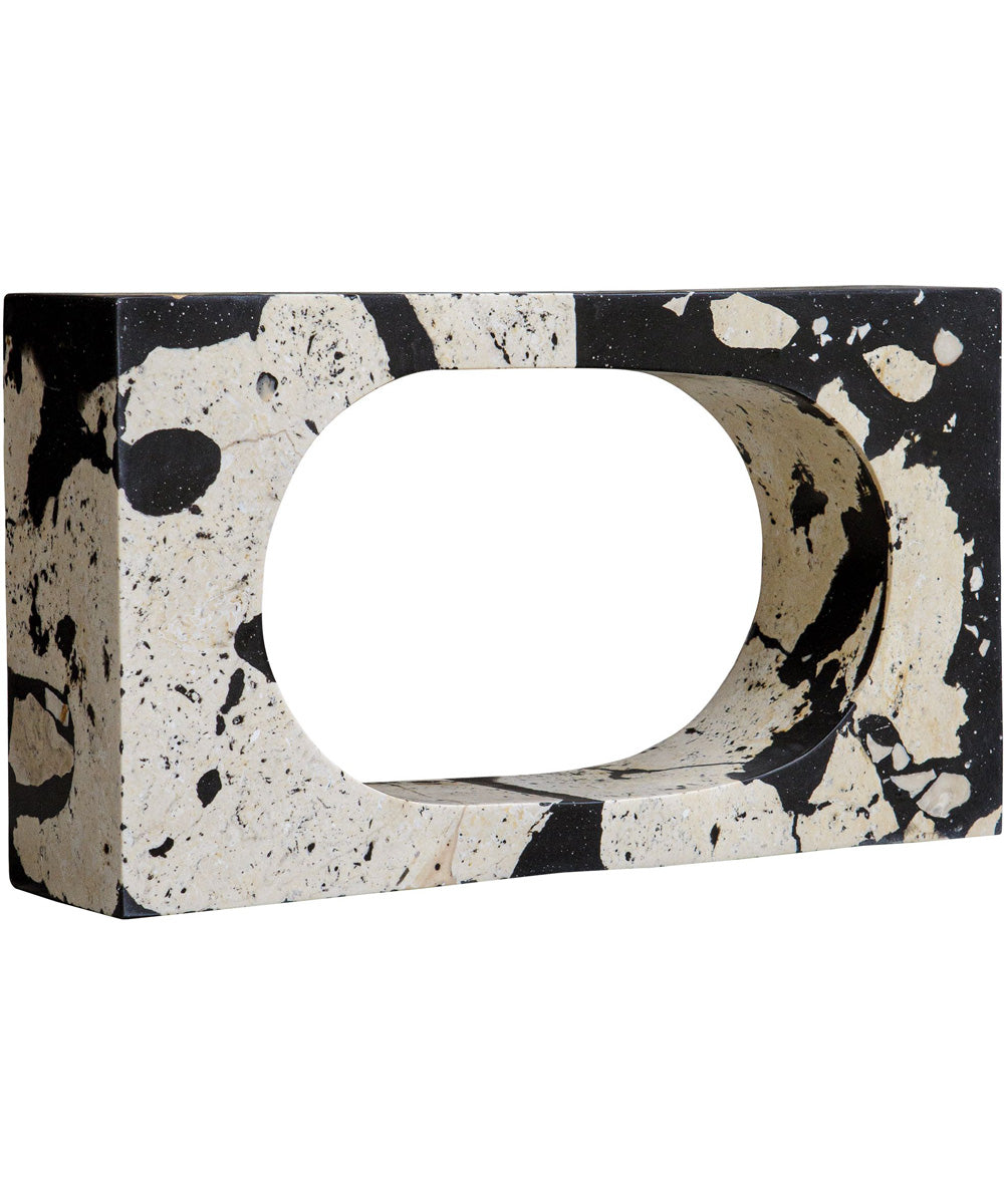 Nouveau White Coral Stone Sculpture