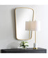 22x34" Wall Mirror with Gold Leaf