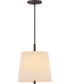 Clive 4-Light Large Tapered Pendant in Slate Bronze