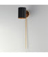 Primrose 1-Light Wall Sconce Gold Leaf