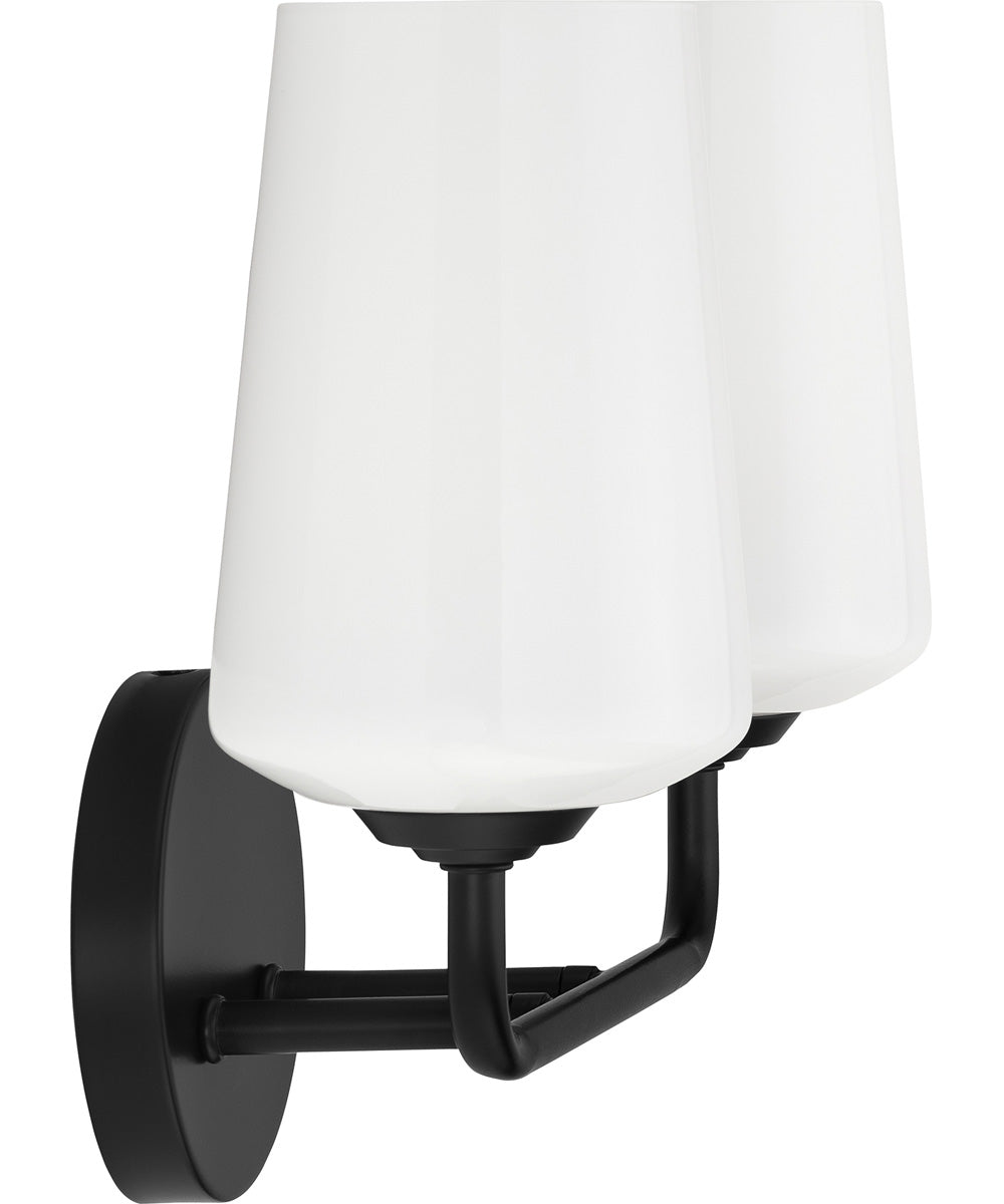 Celino 2-Light Bath & Vanity Black