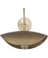 Denarii Wall Sconce Natural Gold