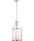 Easton 1-Light Pendant Polished Nickel