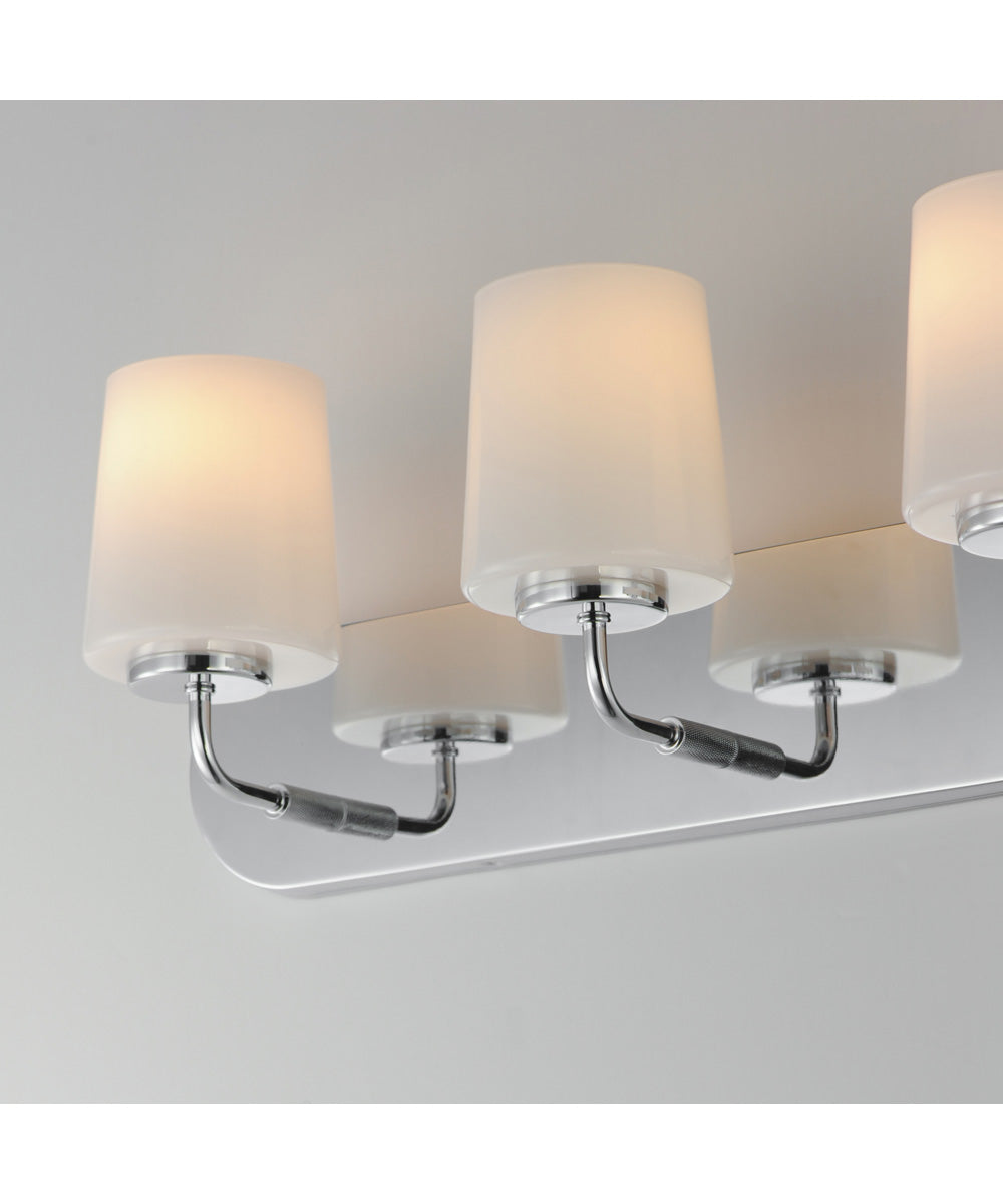 Durham 4-Light Strip Bath Vanity Polished Chrome