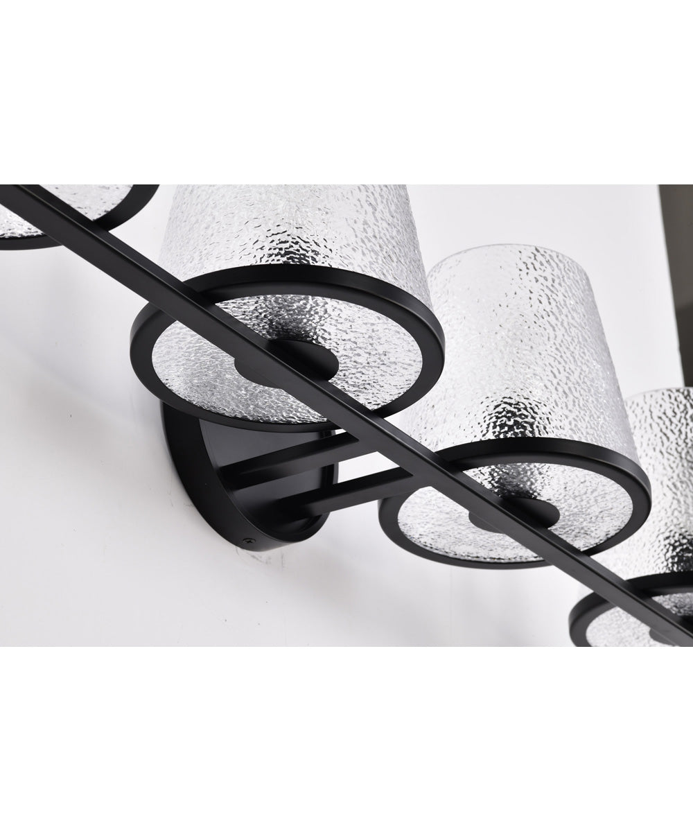 Valentine 4-Light Vanity & Wall Black