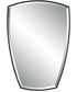 Crest Curved Iron Mirror