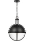 Lincoln 1-Light Pendant Matte Black
