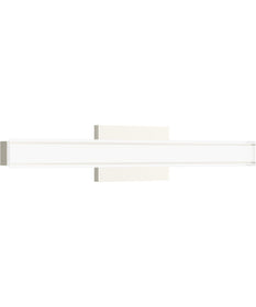 Phase 6.3 24 in. 5CCT Integrated LED Linear Vanity Light Brushed Nickel